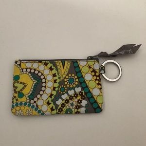 RETIRED Vera Bradley Lemon Parfait Zip ID Case